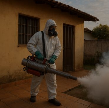 Fumigação de ambientes